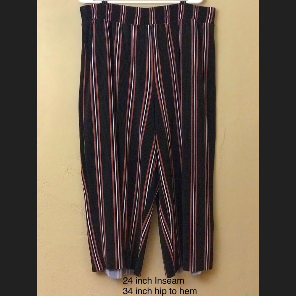 Torrid Striped Knit Pants